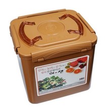이젠 진공 항아리 김치통 사각 11.5L 반찬통 보관