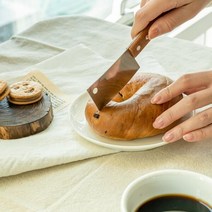 캠핑 베이글용 빈티지 손잡이 작은 빵칼 공간활용 랙, 도끼 나이프