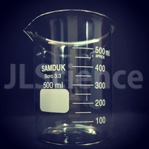 [JLS] 국산 SD Beaker 강화유리비이커 비커 눈금컵 계량컵 실험도구, 1개, 300ml