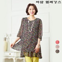 마담엘레강스 마담엘레강스 로벨리아 쉬폰 원피스형 블라우스 K201BL11 (5629806)
