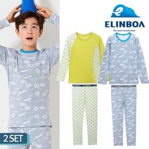 엘인보아 주니어 에어로웜 기능성내의 남아 2SET