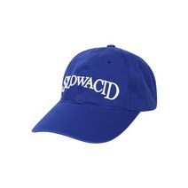 슬로우애시드 컨벡스 로고 볼캡 모자 블루 CONVEX LOGO BALL CAP