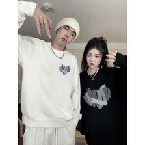 커플룩 시밀러 촬영 커플룩 맨투맨 2023 봄 가을 겨울 여행 데이트룩 12