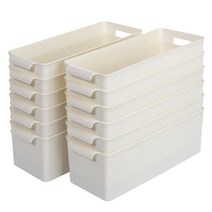 벨라하우스 팬트리 바스켓 소 12p, 아이보리