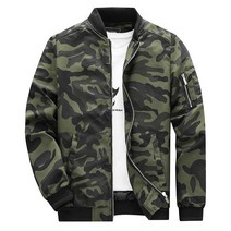 남자데님자켓 데님 남자 청자켓 코디 Quality Mens Camouflage Zipper Jackets Ma Coats Camo Bomber M