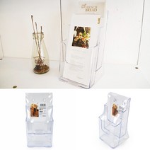 카탈로그 거치대 A6 홍보물 카달로그 꽂이 메뉴판거치대 매거진랙 리플렛꽃이 엽서진열