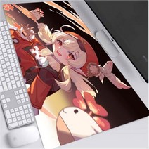 젠신 임팩트 Zhongli 데스크탑 마우스 패드 PC 게이머 플레이어 편안한 대형 게임용 애니메이션, Genshin Impact5_260mmx210mmx2m