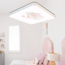 led 방등 아이방 캐릭터 등 기구 코끼리와 친구들 50W 플리커프리 삼성칩, 코끼리와 친구들 50W 삼성칩