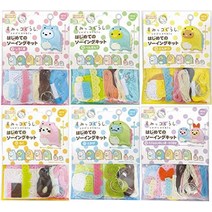 오가미 만 스미코 구라시 토카게와 아줌마 처음의 소잉 키트 6종 세트 [시로쿠마] [페긴 ] [돈까스] [고양이] [토카게] [새우 후라이의 꼬리 · 타피오카]