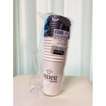 일회용 핫컵 앤 뚜껑세트 13온스 380ml 20P, 단품, 20개