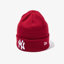 [뉴에라] MLB 리그 베이직 커프 뉴욕 양키스 비니 레드 (12866303), 없음