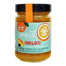 꽃샘 피어나다 국화&유자 350g x 2개