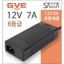 프라임디렉트 12V 7A 아답터 (파워코드 별매 외경 5.5mm 내경 2.5mm), 1개