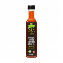 모로코 먹는 식용 아르간 오일 100% 오가닉 Essence of Argan Organic Moroccan Argan Oil 250ml, 1EA