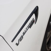벤츠 바이터보 엠블럼 V8 4매틱 AMG 휀다 몰딩 레터링, V8바이터보 (4매틱:블랙)