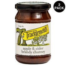 Tracklements Apple & Cider Brandy Chutney 트래클먼츠 애플사이다 브랜디 처트니 소스 320g X 2팩, 1개