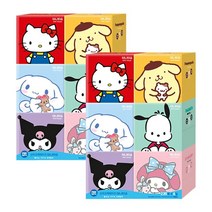 산리오 캐릭터즈 미니티슈 6종세트 1+1 (230매x12개)