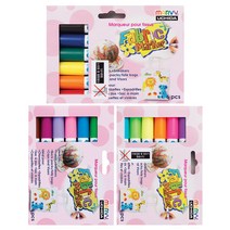 우찌다 패브릭마카 560 6색 염색 직물 에코백 가방, 6색세트(파스텔)