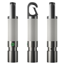 윤사장 레이저 LED 충전식 야외 줌 서치 라이트 캠핑 랜턴 손전등 후레쉬, 1개