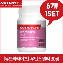 [뉴트라라이프] 우먼스 멀티비타민 30정X6개