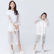 아동용 성인용 초경량 EVA 우비 우의 행사 등산 여행용 두꺼운