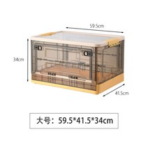 접이식 고양이 산소방 반려동물 이동식 아크릴 펫 산소흡입, 라지(59.5x41.5x34cm)