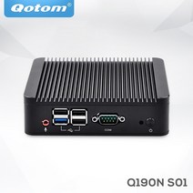 미니피씨 OEM 산업용 베어본 미니 데스크탑 PC N2920 J1900 팬리스 서버 리눅스 우분투 쿼드 코어 x86 컴퓨터, [02] J1900 WIFI, [08] 8G RAM  256G SSD
