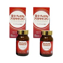 후지 프리미엄 아스타크 산틴 Astaxanthin 코엔자임 Q10 비타민 C 항산화 피부 미용 지원 (30 일 분) (2 세트)