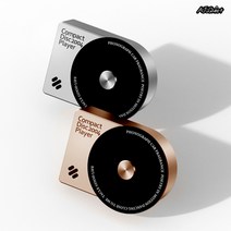 에이제이콰이어트 차량용 돌아가는 CD 디자인 송풍구 고급 메탈 디퓨저 방향제 (리필 2P + 고급 케이스 포함), 골드 에디션, 대나무의 숲 1 + 자연의 천연 1, 1개