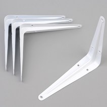 키알리 선반 받침대 ㄱ 브라켓 철물 철제 꺽쇠 까치발 다리 2세트, 사이즈, 대 2P x 2세트, 1개