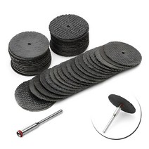 드레멜 액세서리용 회전 연마 절단 디스크 맨드릴 연삭 휠 포함 금속 공구 톱날 32mm, 61Pcs Set 3.0 Shank