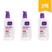 Dual Action 클린앤클리어 듀얼액션 보습로션 4oz 3개 Clean Clear Essentials Facial Moisturizer
