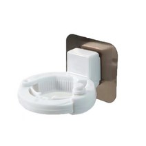 다기능 후크 화장실 펀치없는 샤워 젤 샴푸 랙 랙 욕실 벽 원활한 강한, 2Pcs