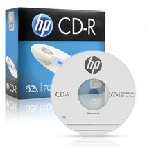 HP CD-R 700MB 52x Slim, 1장