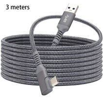 5M 충전 케이블 데이터 라인 Oculus Quest 1/2 링크 VR 헤드셋 USB 3.0 유형 C 전송 유형-C-USB-A 코드 액세서리, CHINA_3M