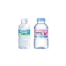 제주 삼다수 330ml 20개 + 롯데 아이시스 200ml 20개, 240개
