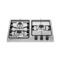 린나이 [린나이]빌트인가스쿡탑 스텐 3구형 가스레인지(건전지타입) RBR-S6201D, 가스통(LPG) 택배, 선택완료