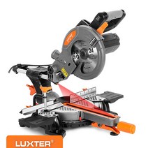 LUXTER 전동 원형 테이블쏘 8인치 탁상톱 테이블 원형톱 전기톱 절단기 알루미늄 금속 목공 형재, 단품, 1개