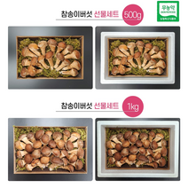 [더좋은버섯] 참송이버섯선물세트 500g 1kg(당일 출고가능), 1kg