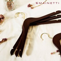 메이네티 월넛 원목 상의 옷걸이 5P (38cm), 선택완료, 단품없음