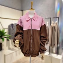 에이비에프지 투 톤 배색 캐쥬얼 집업 점퍼(AOW4QUZ3J)