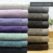송월타올 수건 40수 170g 5매/10매 세트, 01.5장/13)초코브라운, 상세설명 참조