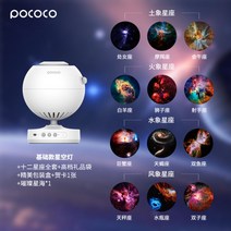 POCOCO 플라네타리움 천체투영기 무드등 수면 커플 분위기 집들이 선물 조명, R