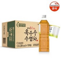 광동 옥수수수염차 무라벨 1.5L x 6pet, 6개