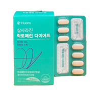 휴온스 살사라진 락토페린 다이어트 보조제 초유 단백질 장용성 캡슐 4 8 16 주분 뱃살 복부지방 체지방 감소 도움 유라 홈쇼핑 광고 락토패린 다이어트 영양제 식약처 인증, 4주분 (14정 x 2박스)
