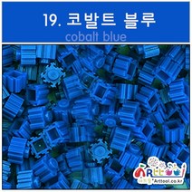 망치가 필요없는 쑥쑥블럭 디폼블럭 8mm 벌크 리필 패키지 27컬러(나노블럭) 무료도안제공, 9mm, 19.코발트블루