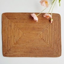 프리미엄 라탄 테이블매트, 3. 사각형(40cmx30cm)