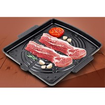 4중 특수코팅 홈파티 선물 삽겹살 불판 야외용불판, 컴팩트 구이판