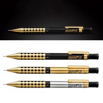 펜텔 Q1005스매쉬골드리미티드에디션샤프 0.5MM 선물, 골드+골드Q1005L-X, 골드+골드Q1005L-X