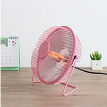 가정용 전기 온풍기 소형 히팅 서큘레이터 캠핑용 회사 사무실 테이블 위 책상 밑 화장실 미니 원룸 데트크휴대용 히터 220V 홈 히터 팬 핸디 따뜻한 히터 데스크탑 난방 173, 6인치, 분홍